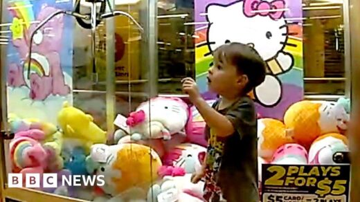 Claw Machine Entraps Toddler, Rescue Ensues