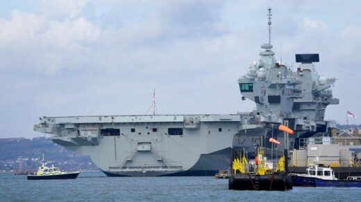 HMS Prince of Wales Unable to Depart for Nato Exercises