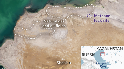 Kazakhstan: Months-long Methane Mega-leak