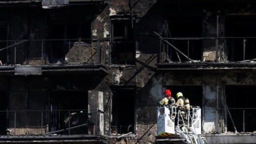 Spanish police investigate destroyed apartments following nine deaths