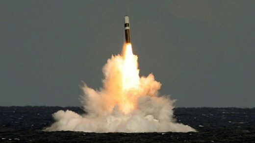 Trident Missile Test Firing Fails, Crashes into Sea