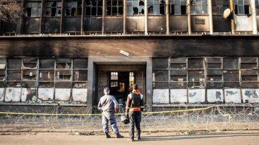 Man Arrested for Murder in Connection with South Africa Building Fire
