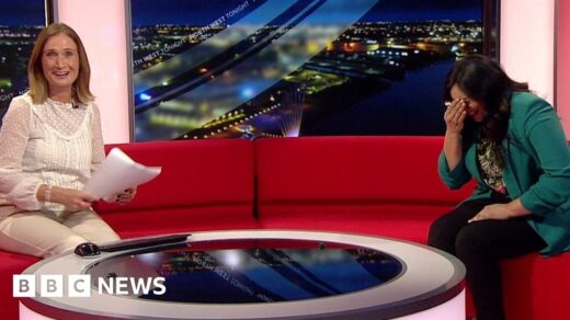 BBC News Accidentally Reveals Surprise Party Moment