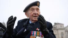 D-Day veterans honor fallen comrades on solemn Remembrance Day