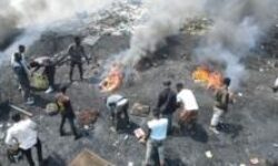 Desperate People Burn Toxic Electronics for Survival