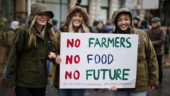 Farmers rally nationwide to oppose new inheritance tax legislation