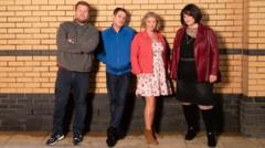 Gavin and Stacey stars reunite in final episode's first official photo