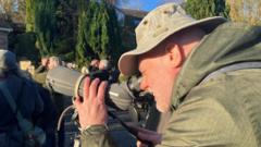 Rare Bird Draws Crowds to Suburban Street's Unexpected Perch