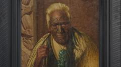 Rare Māori elder portrait sells for record price at New Zealand auction