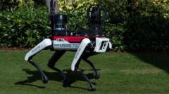 Robot Dogs Guard Mar-A-Lago: No Touching Allowed