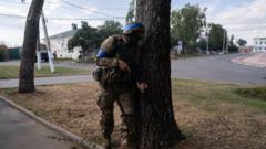 Russia advances near Kursk as Ukraine's counteroffensive struggles to make progress.