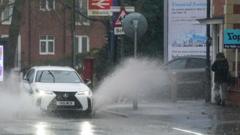 Storm Conall to drench England and Wales with heavy rainfall