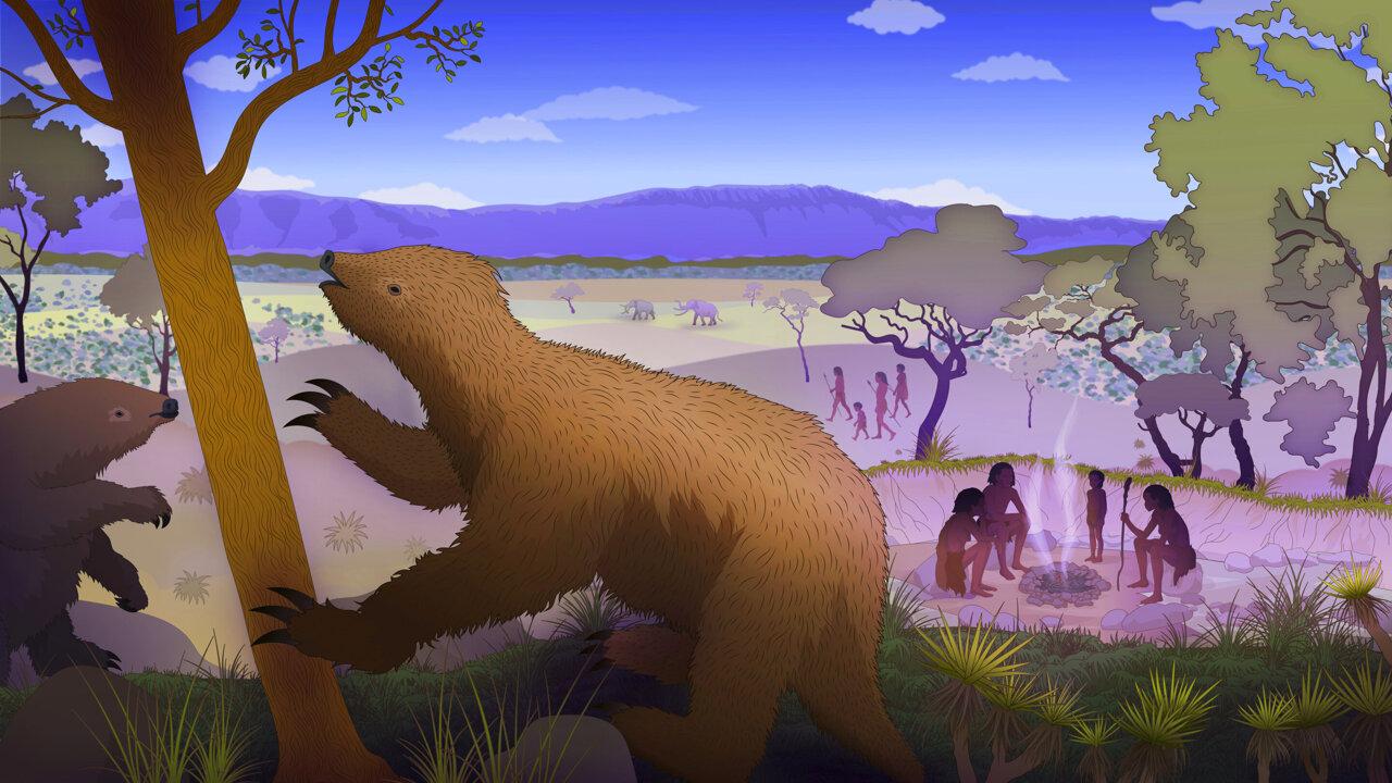 Giant sloths and mastodons lived with humans for millennia in the Americas, new discoveries suggest