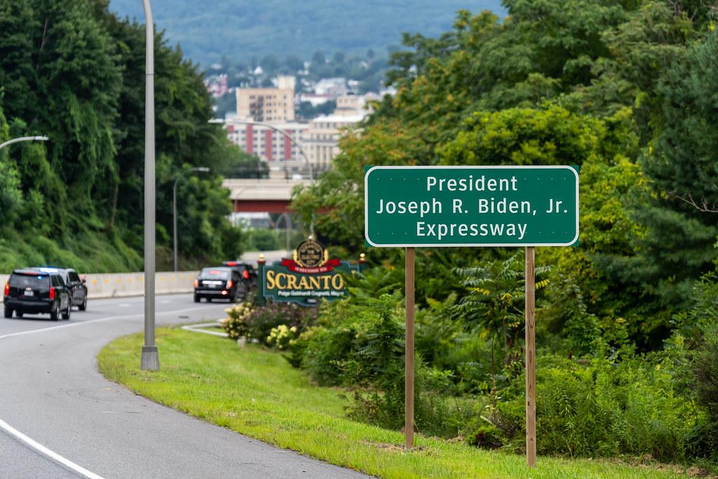 Scranton Mayor weighs in as Biden Expressway sign under fire