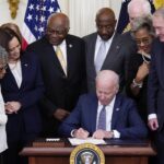 President Joe Biden signs into law first federal anti-LGBTQ+ bill in decades