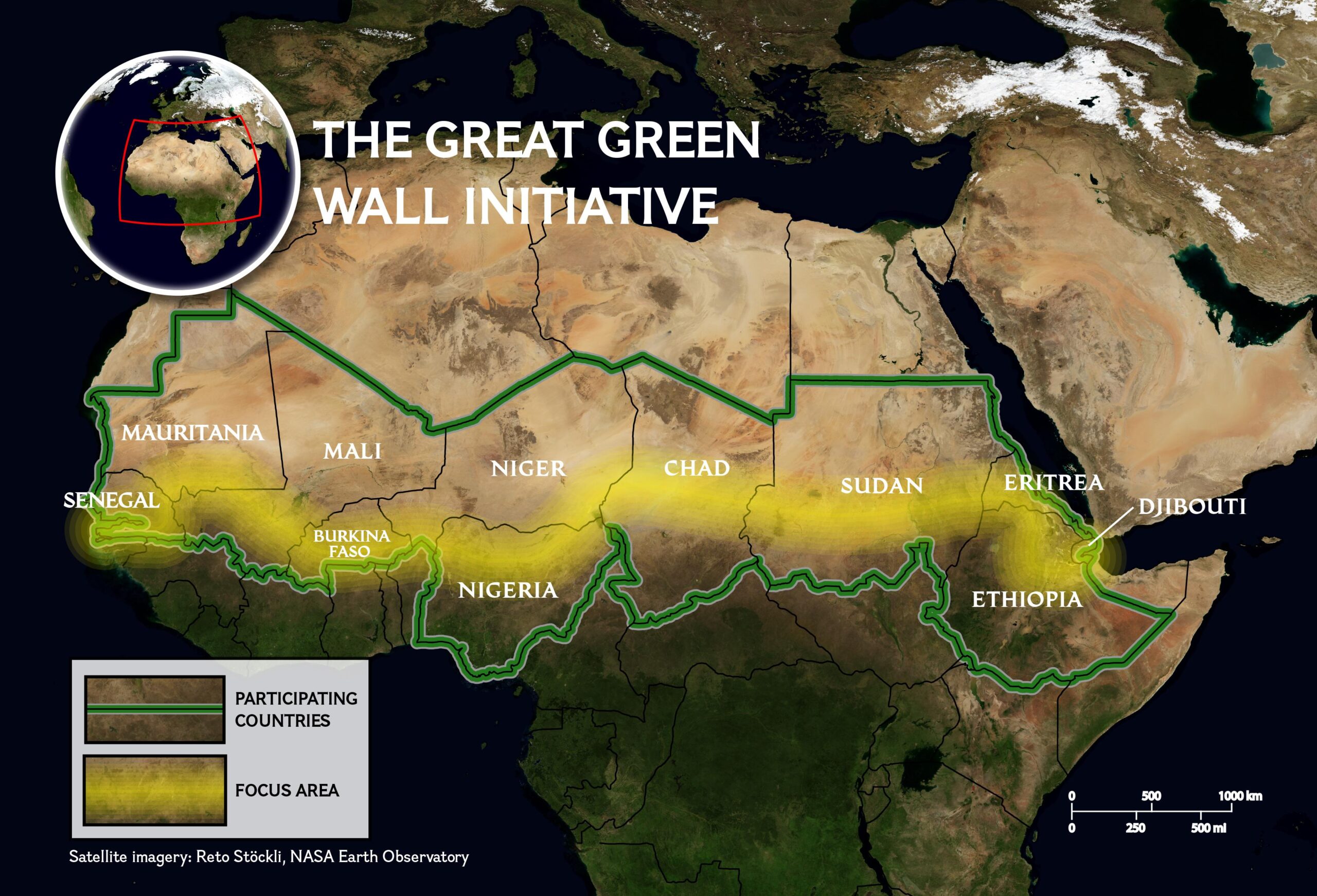 Enormous government project nearly 50 years in the making encircles desert with trees: ‘The Great Green Wall’