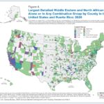 US census data shows how Middle Eastern and Hispanic residents differ in racial identity