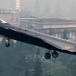 China flew striking prototypes of a future stealth fighter