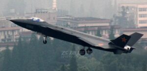 China flew striking prototypes of a future stealth fighter