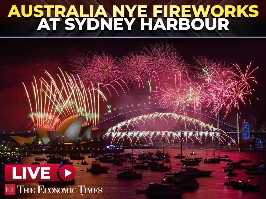 Sydney sees in 2025 with its biggest ever fireworks display