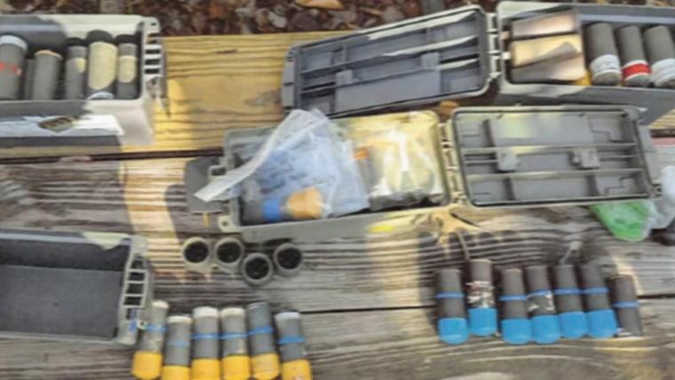 FBI says it seized biggest cache of explosives in its history from Virginia farm