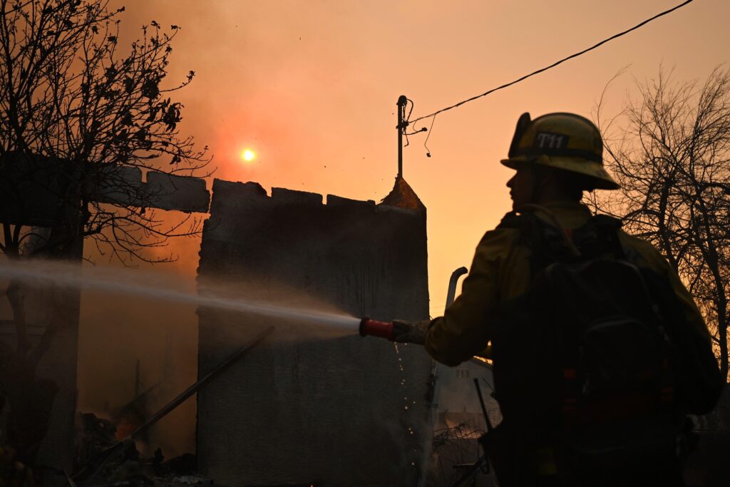 Lack of water is hampering LA fire battle. Why not use ocean water to fight fires?