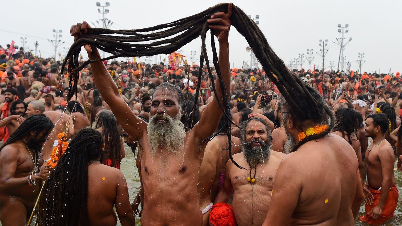 Over 20 million perform holy dip ritual at India’s Maha Kumbh