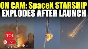 Watch: SpaceX Starship test flight disintegrates after launch, debris spotted in skies over Caribbean