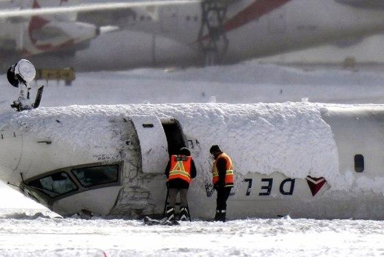 Delta ⁣Passenger Who Survived Upside Down Crash Landing ‍in Toronto Sues Airline:⁢ 'Drenched⁢ With Jet ‌Fuel'