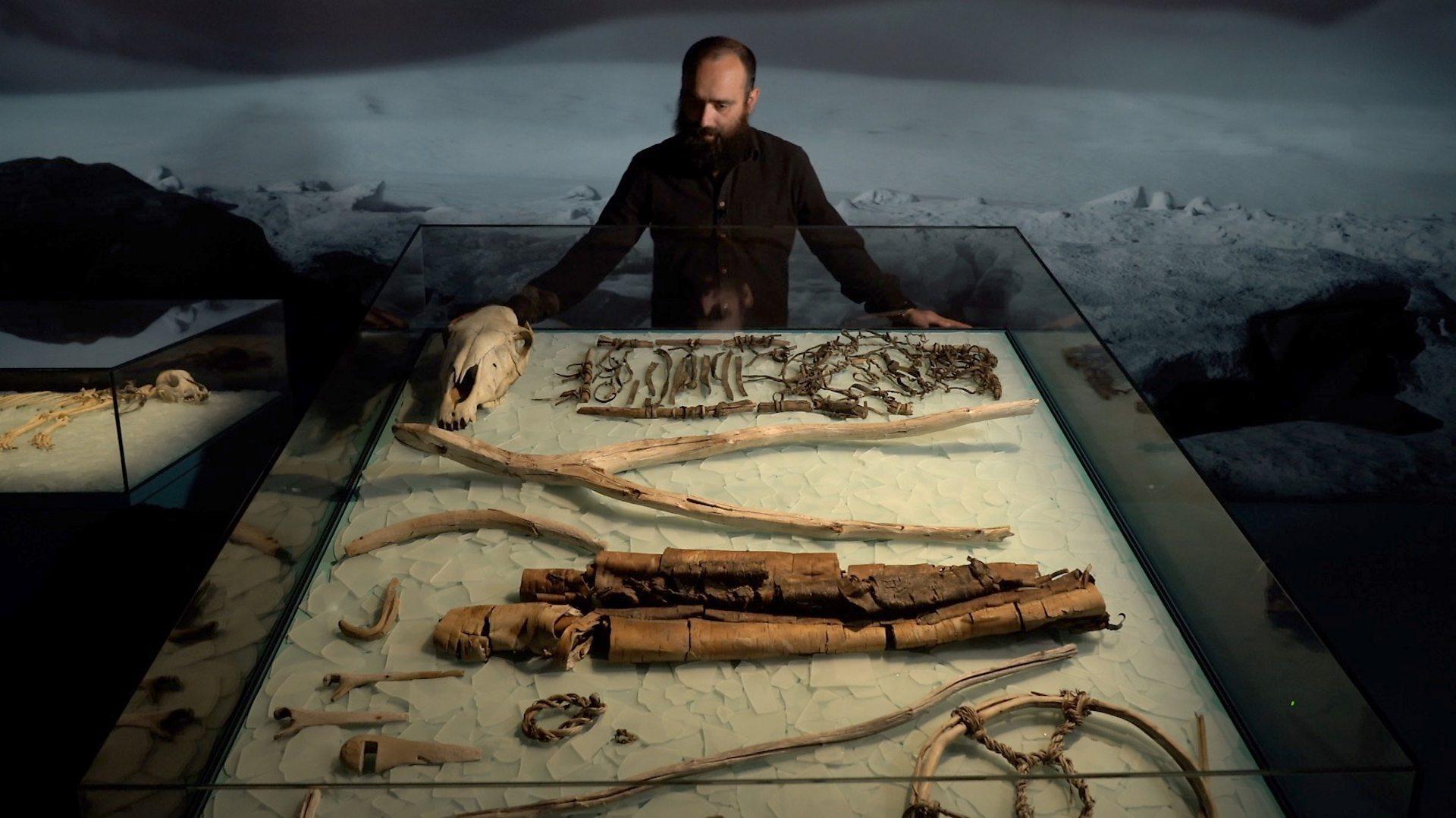 Archaeologists are finding mysterious ancient objects on norway's melting ⁤glaciers. take‍ a look.
