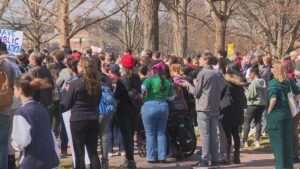 ‘Students are under attack.’ Ohio State students and faculty rally against controversial bill