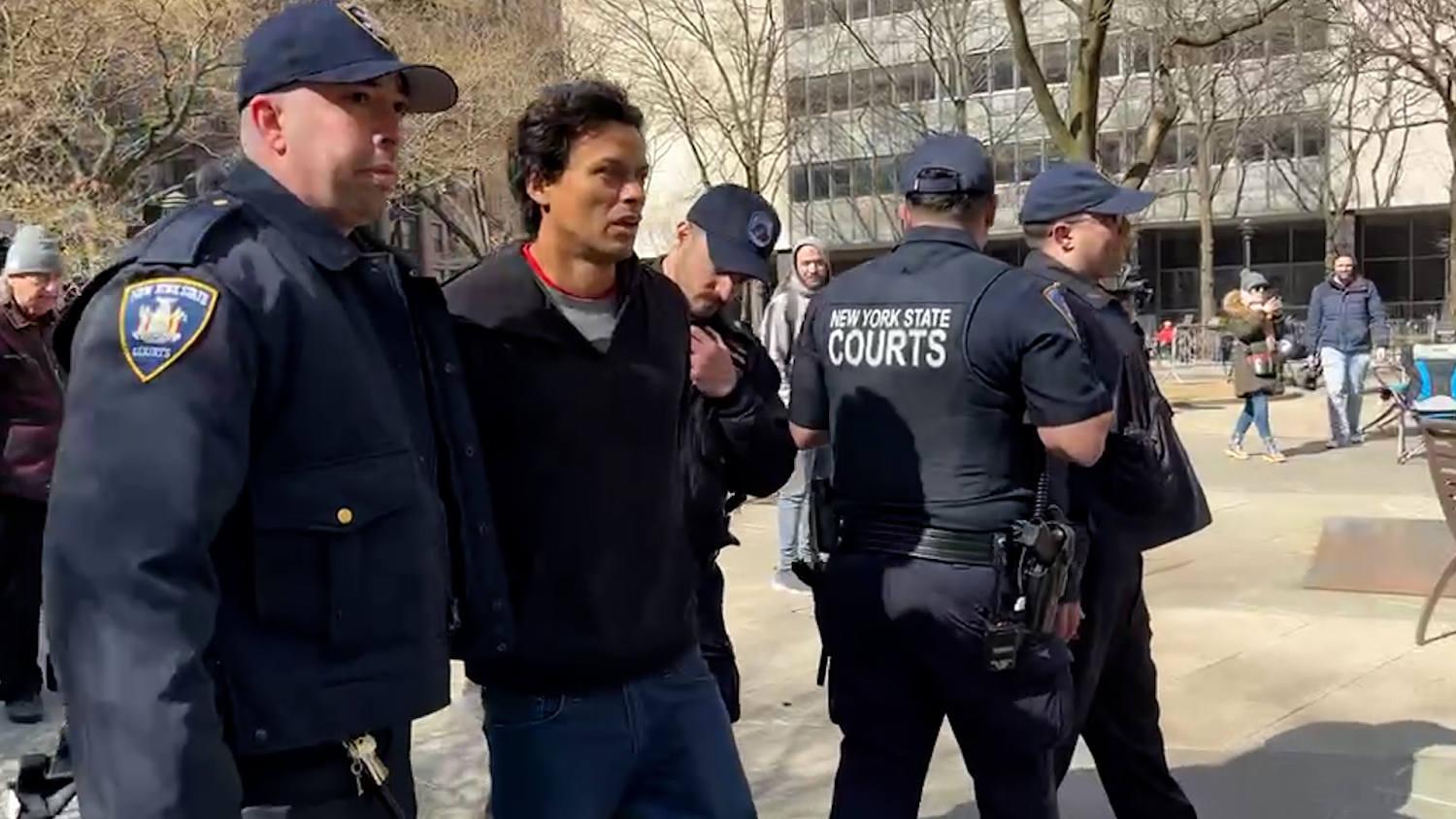 Venezuelan man tackled by federal agents in courthouse arrest