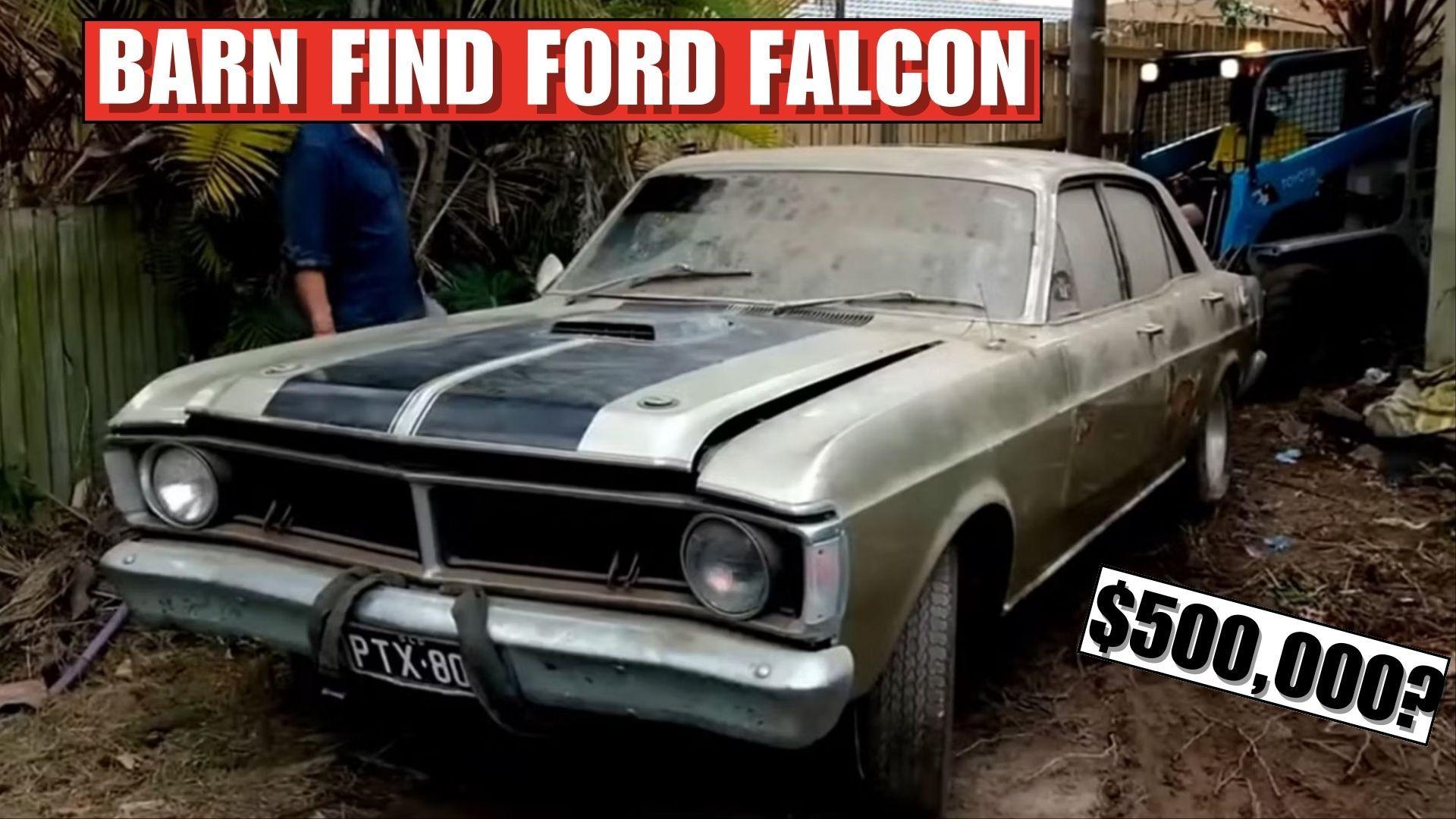Ford Falcon Emerges From Decades Of Dust to Fetch $247,000 at Auction