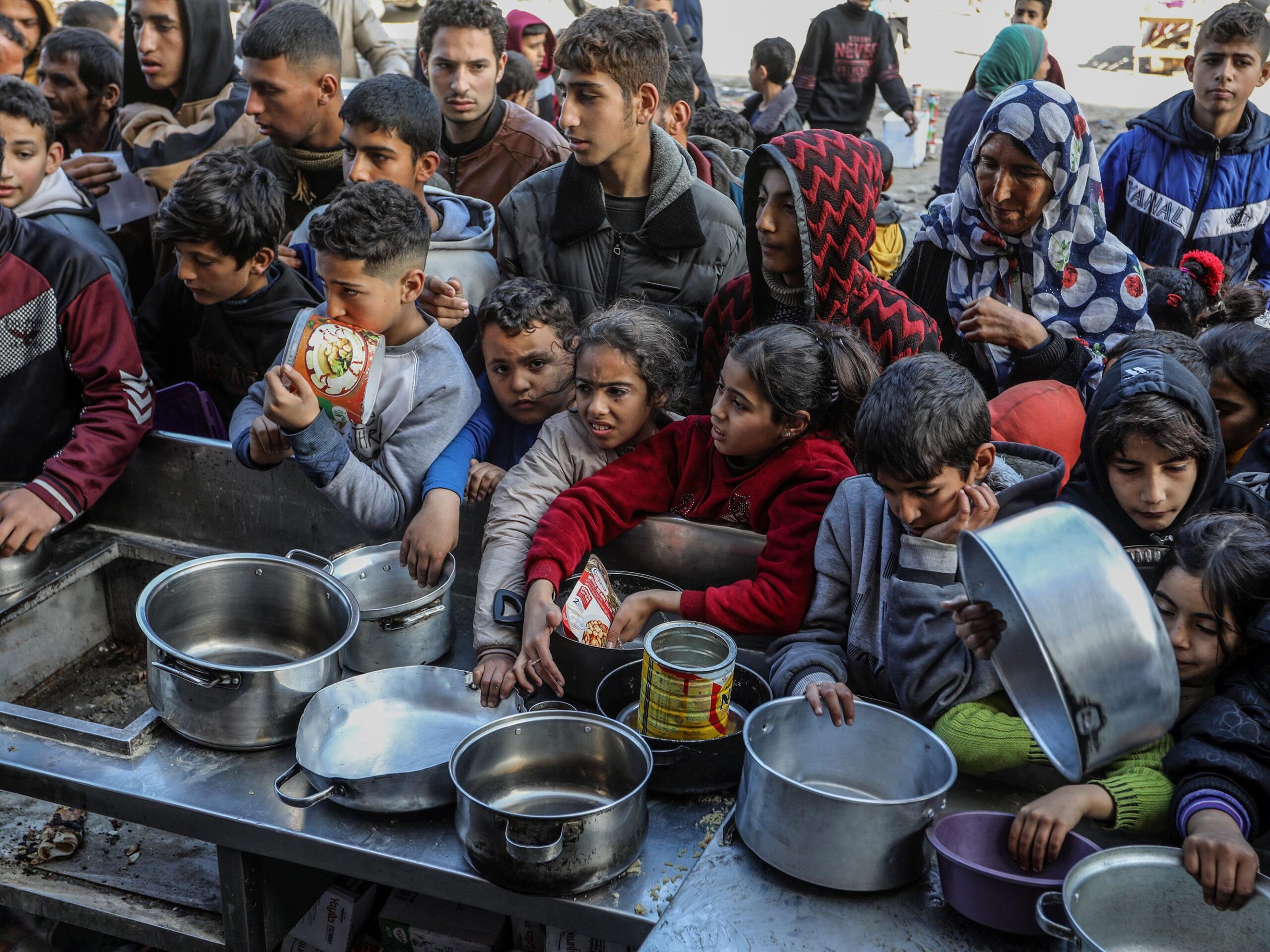For nearly 60 days, Israel has blocked food from Gaza. Palestinians struggle to feed their families