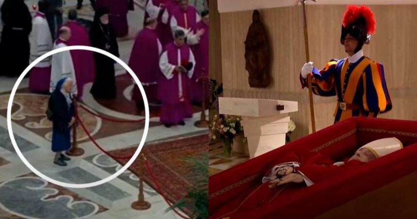 Heartbreaking Photo of Sister Genevieve at Pope Francis’ Funeral Goes Viral