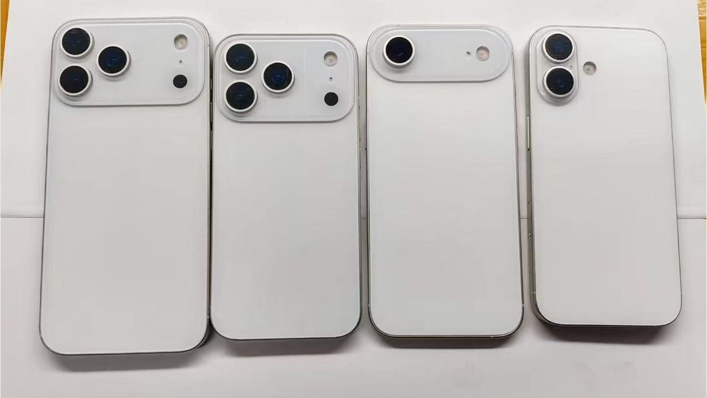 The iPhone 17 line up comes into focus – and it seems Apple is thinking different this year