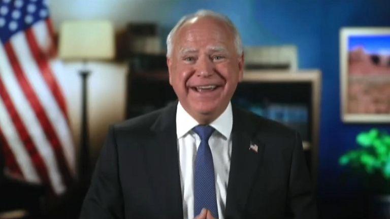 The Internet Is Losing It Over Tim Walz's Reaction To Mike Waltz's White House Exit