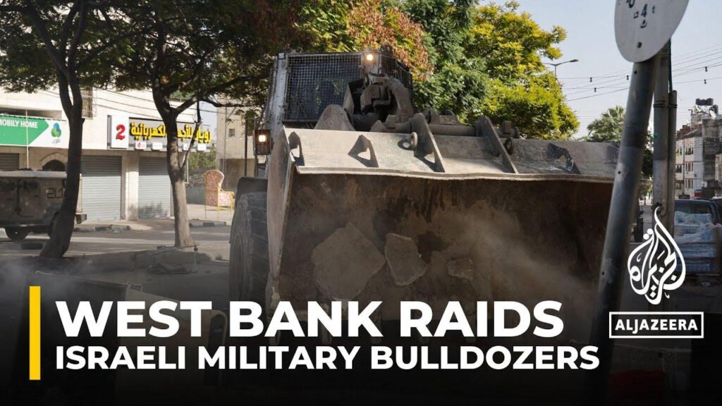 Israeli bulldozers demolish houses in village in West Bank, make dozens homeless