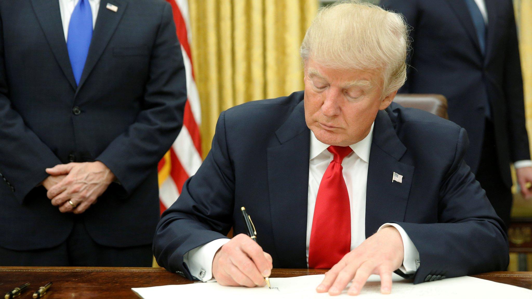 Trump to sign order discouraging criminal enforcement of regulatory offenses
