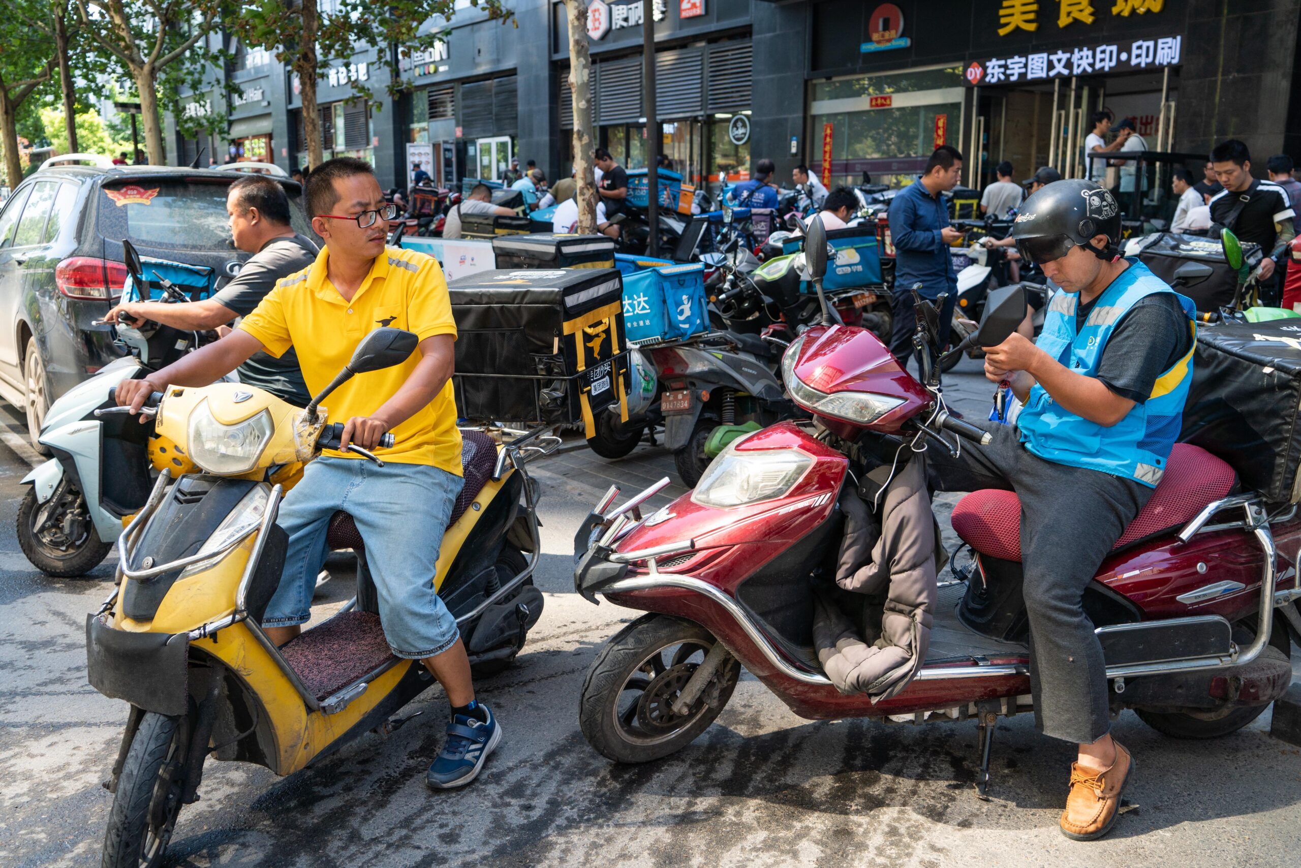 China’s army of food delivery drivers get by with help from discount ‘loving meals’