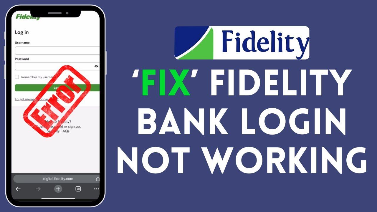 Fidelity login woes blocks users from trading rally