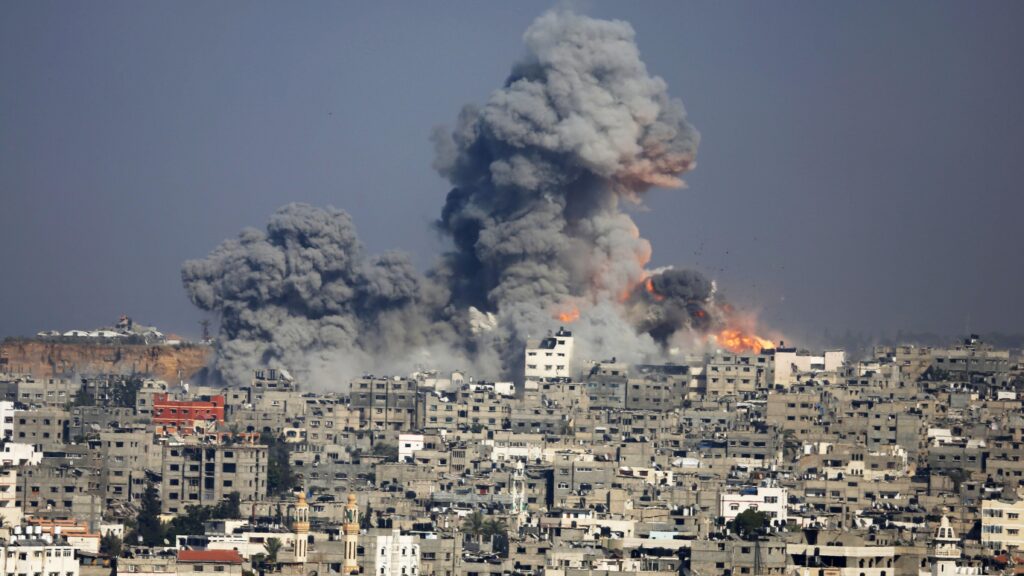 Arab leaders toughen denunciations of Israel as it ramps up Gaza bombing
