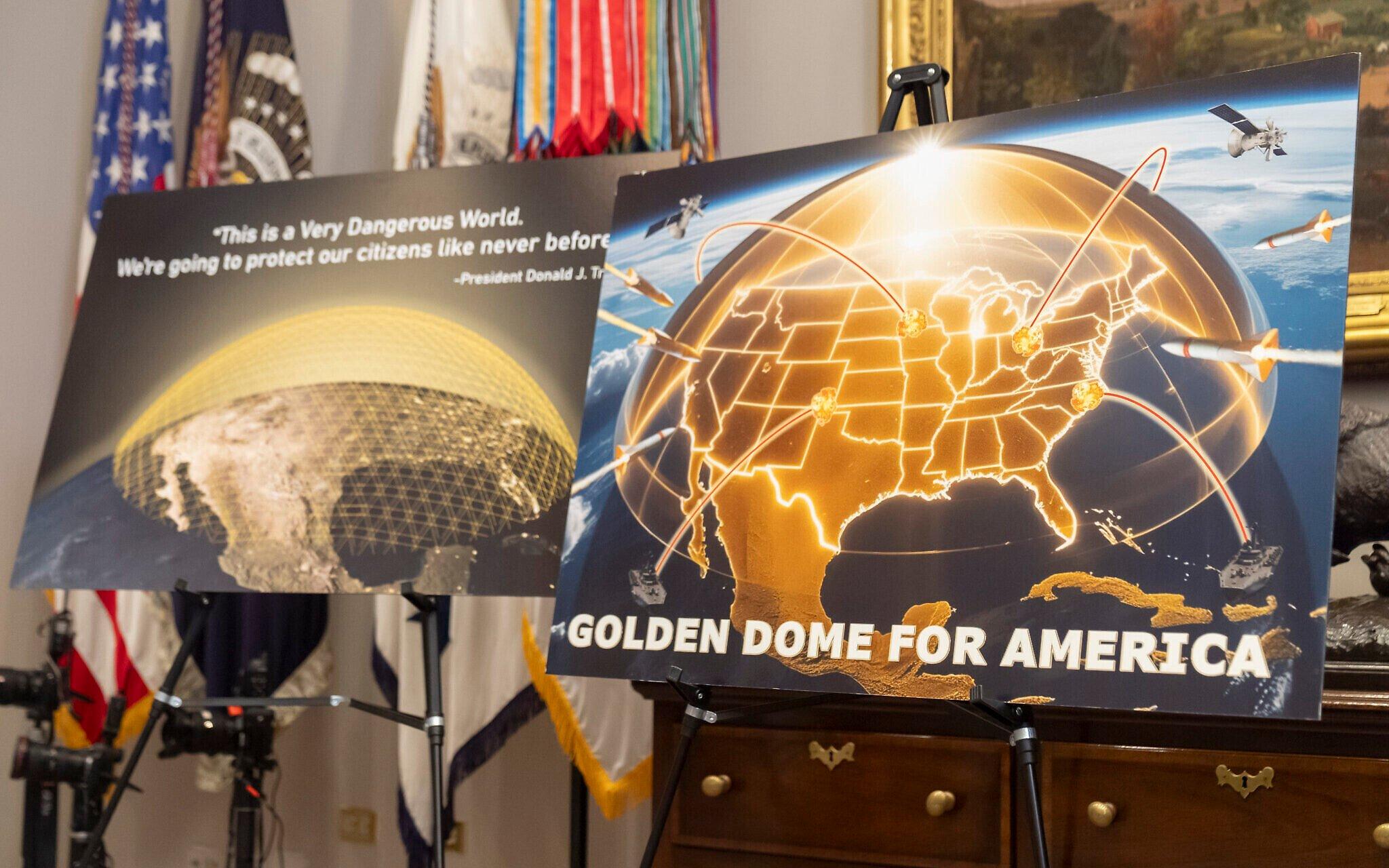 Trump selects $175 billion Golden Dome defense shield design, appoints leader