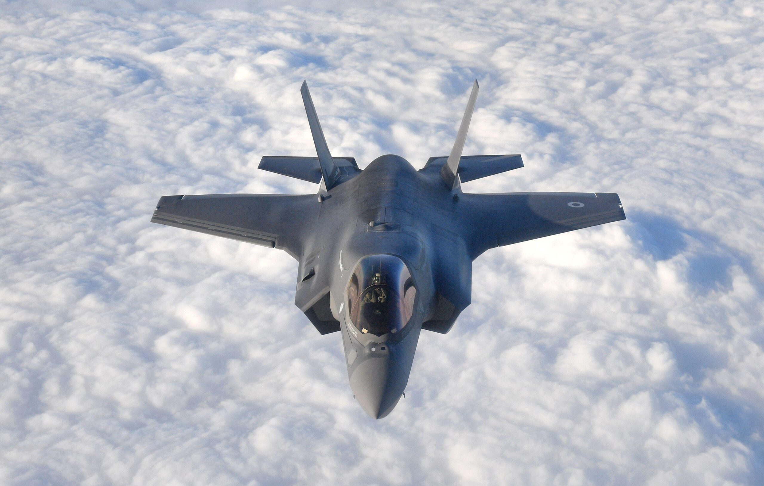 An F-35 stealth fighter flying in Texas sent classified data to an air base 5,000 miles away in Denmark