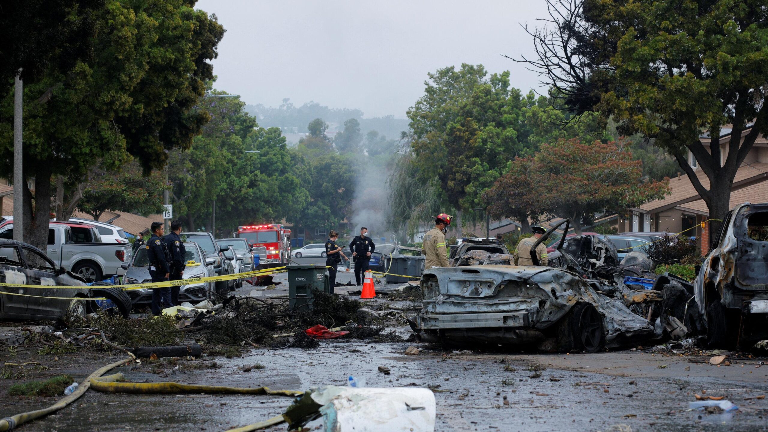 All six people on plane that crashed in San Diego confirmed dead