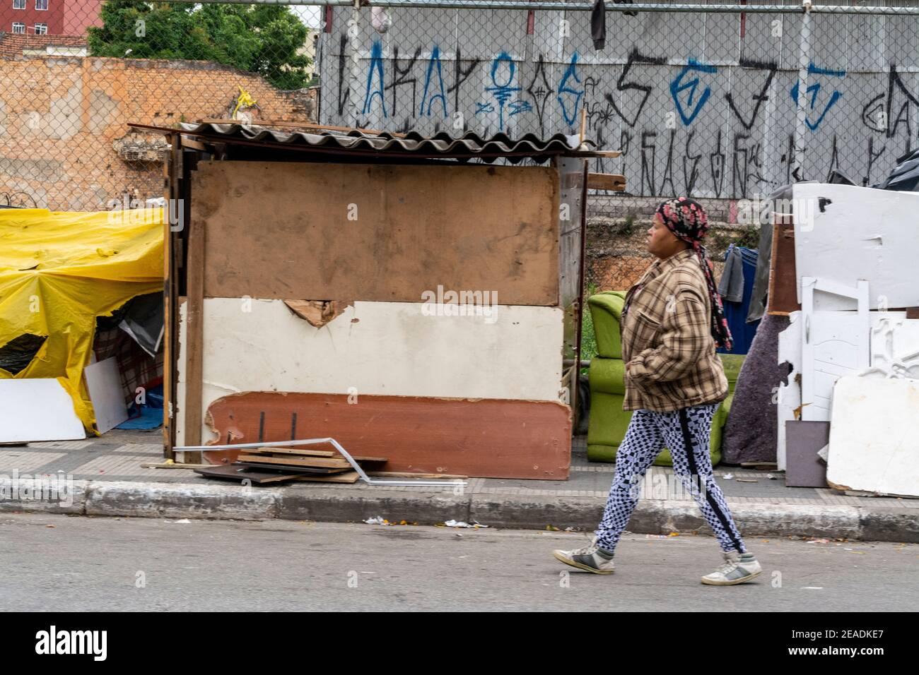Sao Paulo moves to end area known as Crackland as residents scatter and cry foul against police
