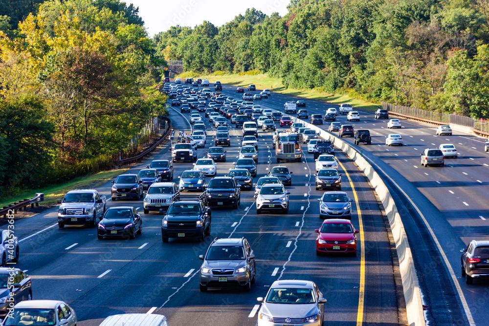 Garden State Parkway backed up 12 miles. Jersey Shore traffic watch
