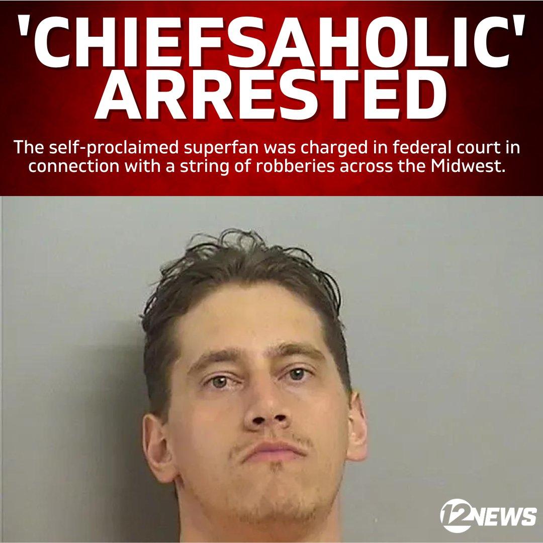 Chiefs superfan 'ChiefsAholic' sentenced to 32 years in Oklahoma prison