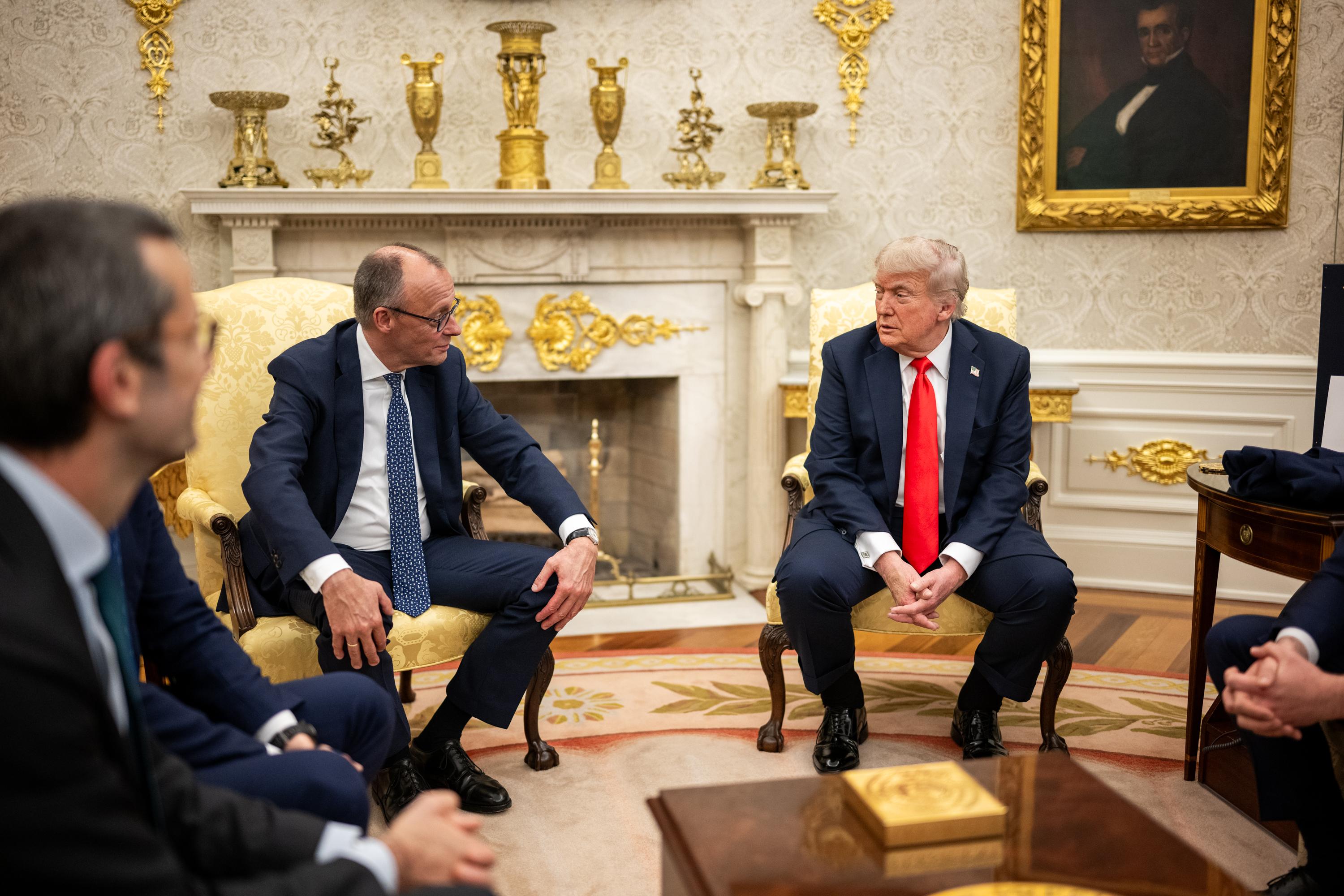 Trump Baffles German Chancellor on Live TV After Describing D-Day, Which Liberated Europe from Nazis, as 'Not a Great Day'