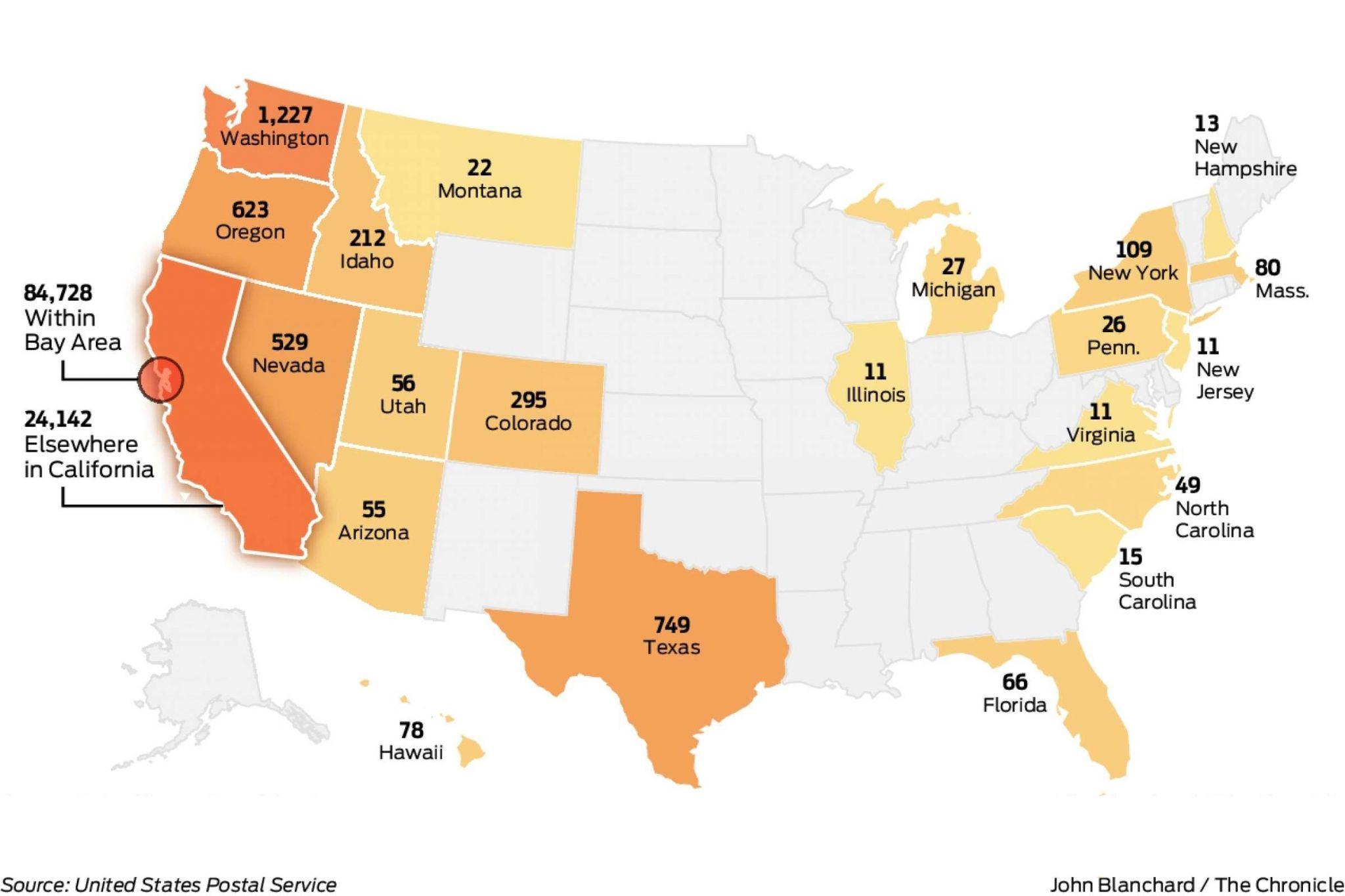 Americans are now abandoning some of California’s once-coveted cities — here’s where they’re headed instead